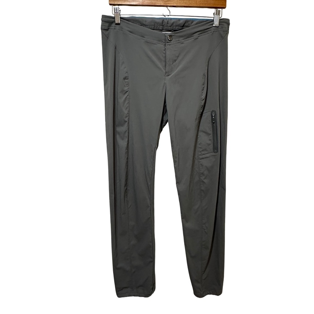 Columbia Women Hiking Pants Size 8 Nylon Leg Pocket Gorpcore Outdoor Lightweight